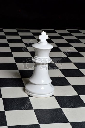 白色的国际象棋