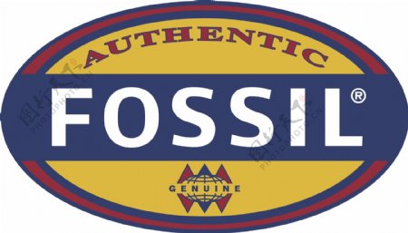 fossil矢量logo图片