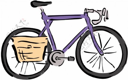 自行车交通工具矢量素材EPS格式0061