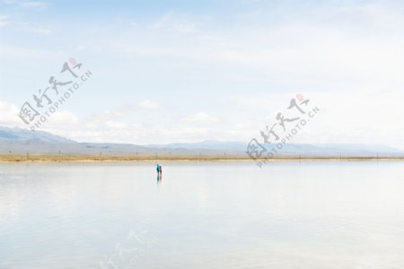 茶卡盐湖图片