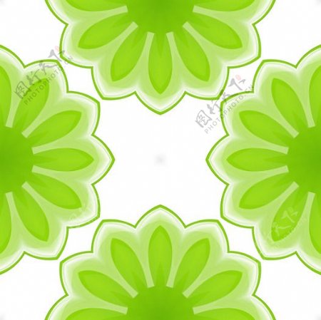 绿色的花艺设计