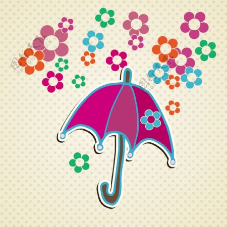 创意的雨伞