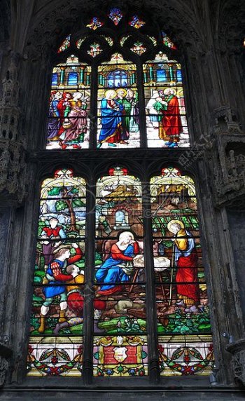 教堂里的窗口