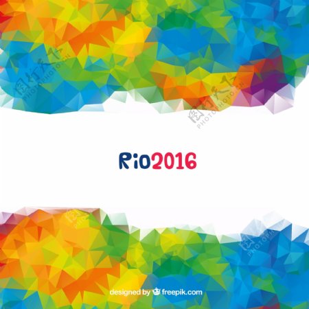rio2016抽象背景素材