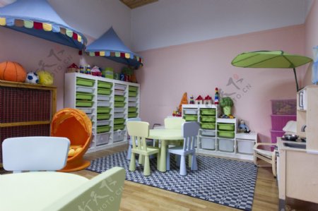 现代简约幼儿园装修室内设计