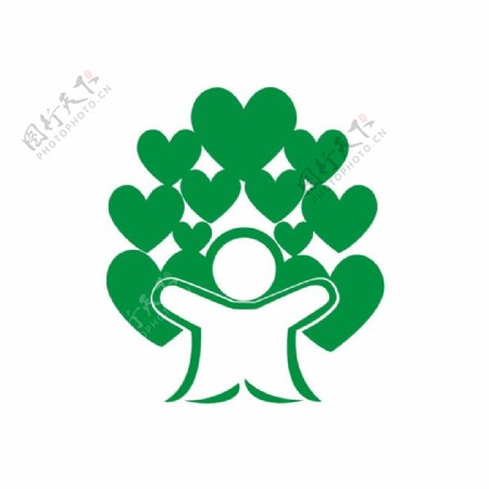 英才教育艺术幼儿园logo设计园徽标志标