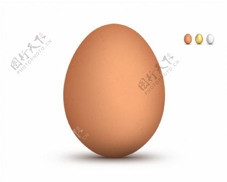 鸡蛋icon图标设计