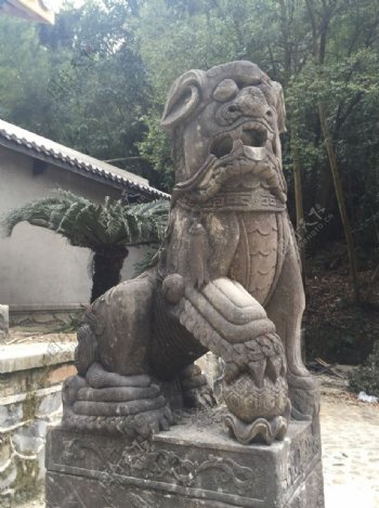 古建筑狮子雕刻