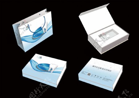 植牙定位器包装盒设计