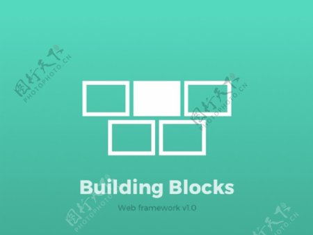 网页框架BuildingBlocksSketch素材