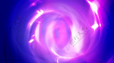 紫色柔光闪烁视频转场漏光素材