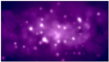 超梦幻高雅紫色星光视频素材