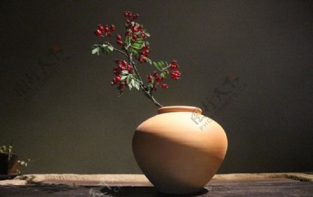 陶艺装饰花瓶