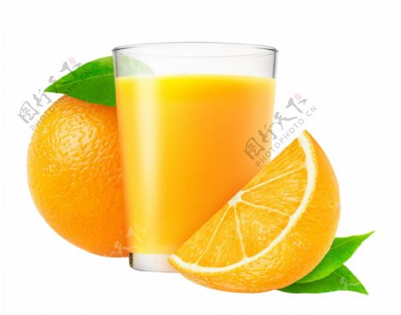 水果橘汁