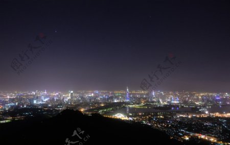 南京紫金山夜景