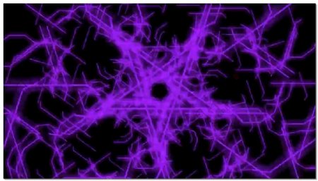 紫光五角视频素材