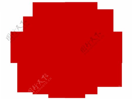 红色漂亮原产地印章免抠png透明素材