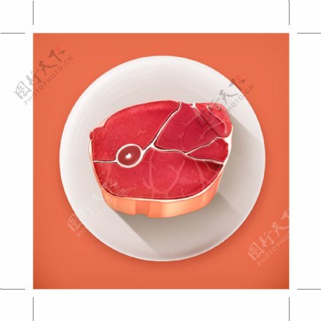 肉类食物图标