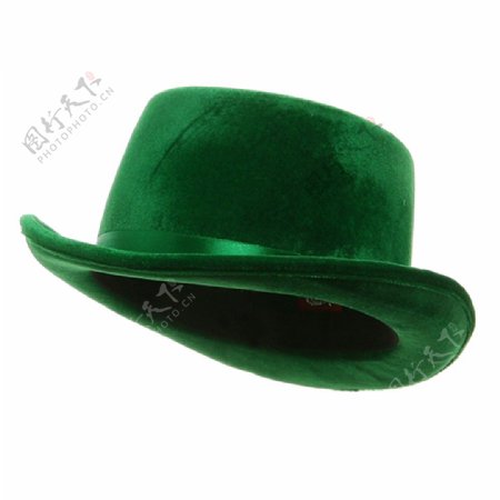 绿色礼帽图片免抠png透明素材