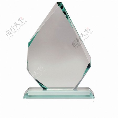 透明玻璃荣誉奖杯免抠png透明素材