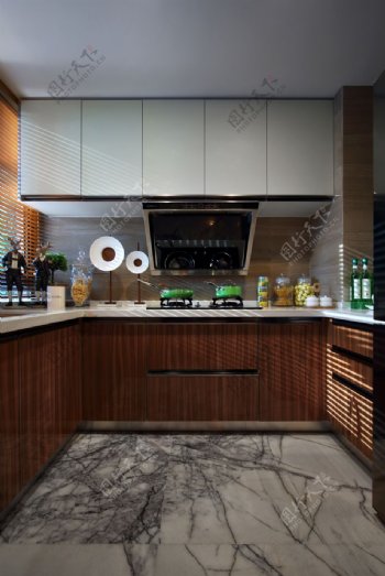厨房餐厅设计效果图