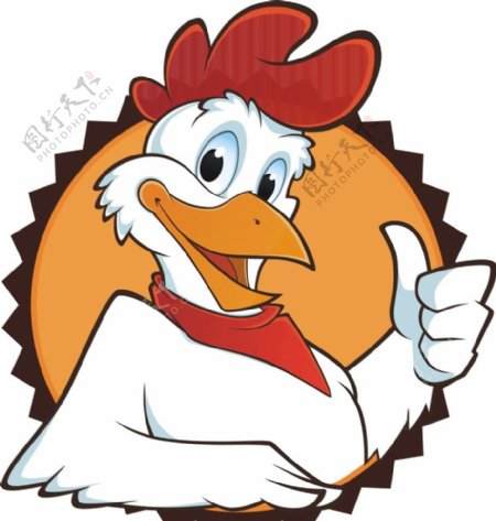 小鸡logo卡通小鸡