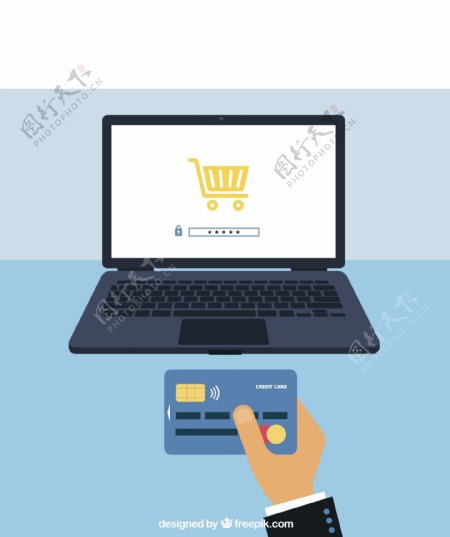 网上支付卡和计算机