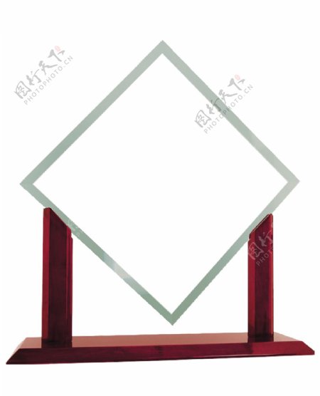 简约玻璃荣誉奖杯免抠png透明素材