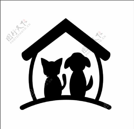 宠物狗猫狗logo