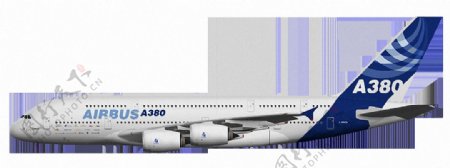 A380飞机免抠png透明图层素材