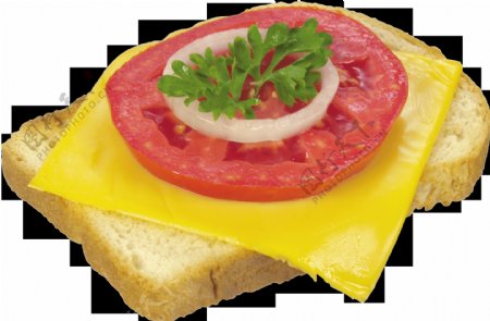 西红柿和三明治