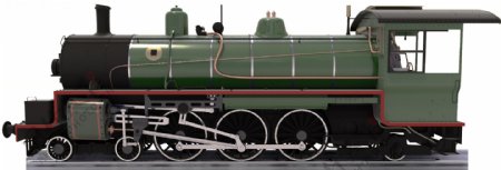 复古蒸汽机车免抠png透明图层素材