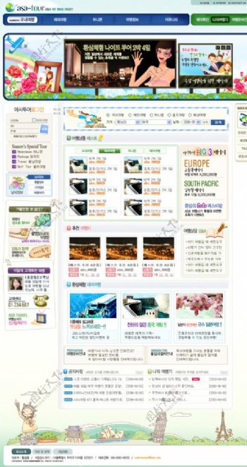 国外韩国清新风格型购物网站