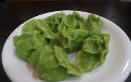 饺子菠菜汁饺子