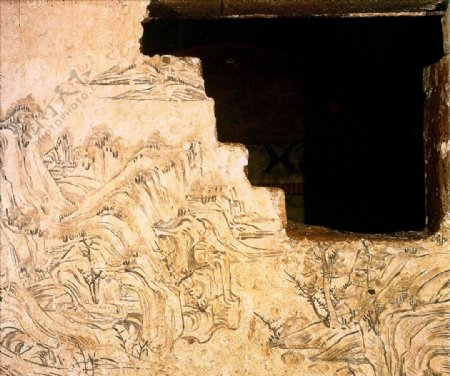 王处直陵墓壁画