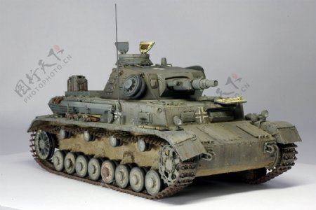 自己做的坦克模型摄影