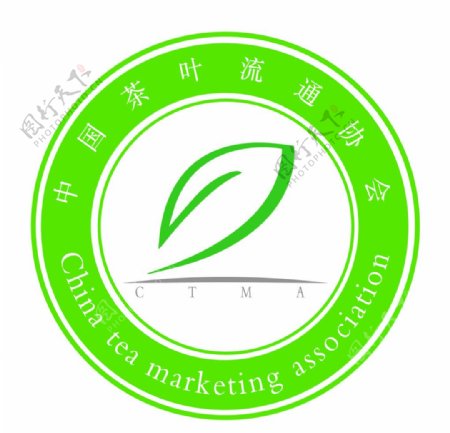 中国茶叶流通协会矢量logo