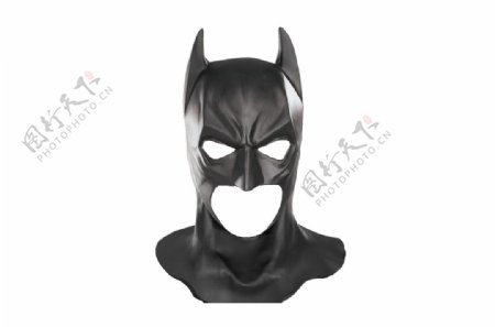黑色蝙蝠侠头罩png元素