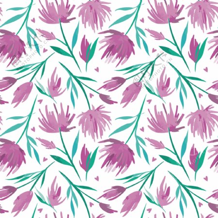 紫馨花蕊卡通高清矢量素材