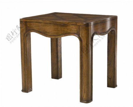 方形木质桌子设计