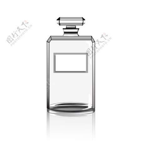 ins简约香水瓶子化妆品装饰透明元素
