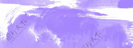 纯原创紫色水彩纹理BANNER背景图