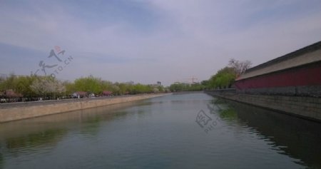 中国故宫护城河历史