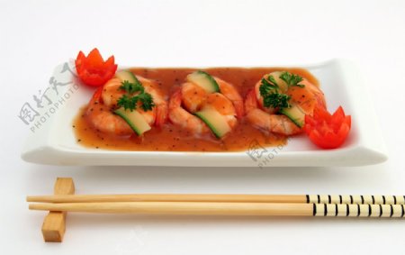 明虾寿司