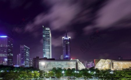 深圳建筑夜景