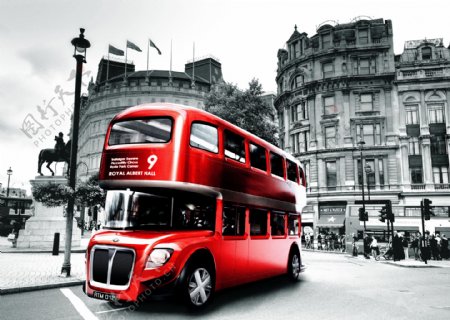 伦敦双层巴士