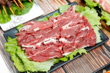 火锅菜品牛肉