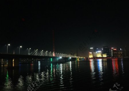 杭州城的夜景
