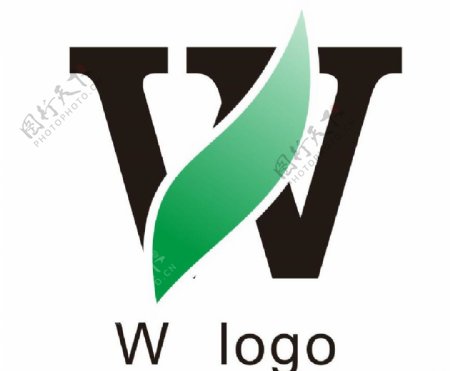 W标志logo