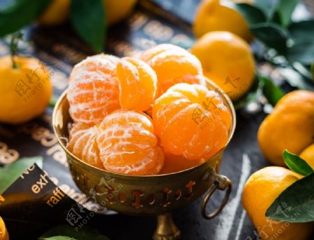 酸甜可口的橘子